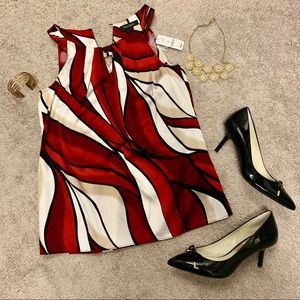 White House Black Market Silk Top